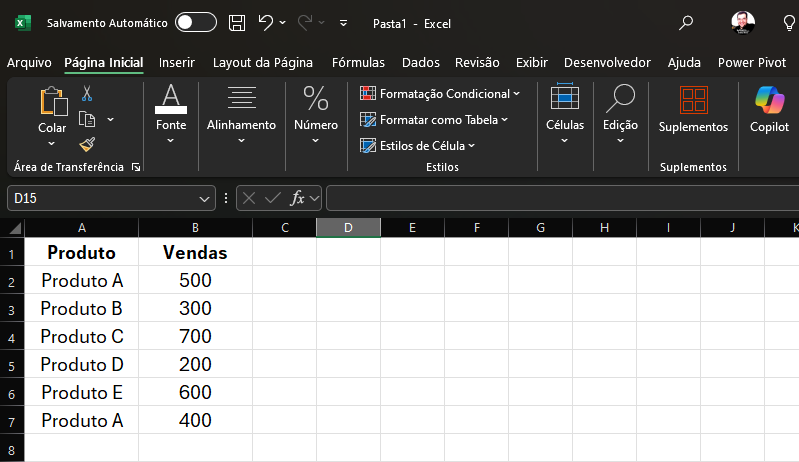 imagem Exemplo 5: Soma de Vendas por Período de Tempo